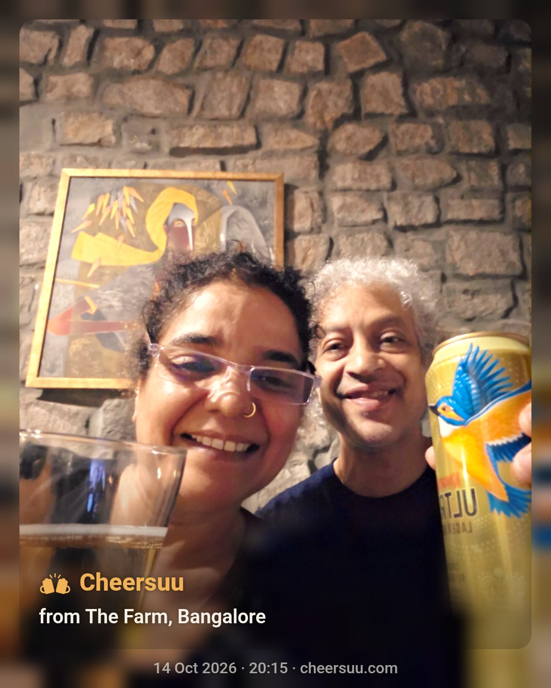 A Cheersuu from The Farm, Bangalore