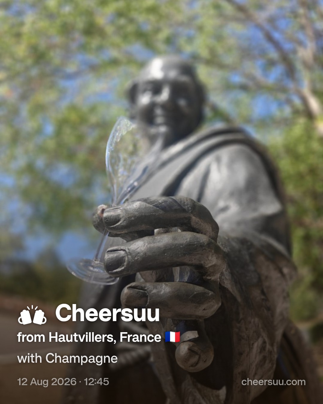 A Cheersuu from Hautvillers, France