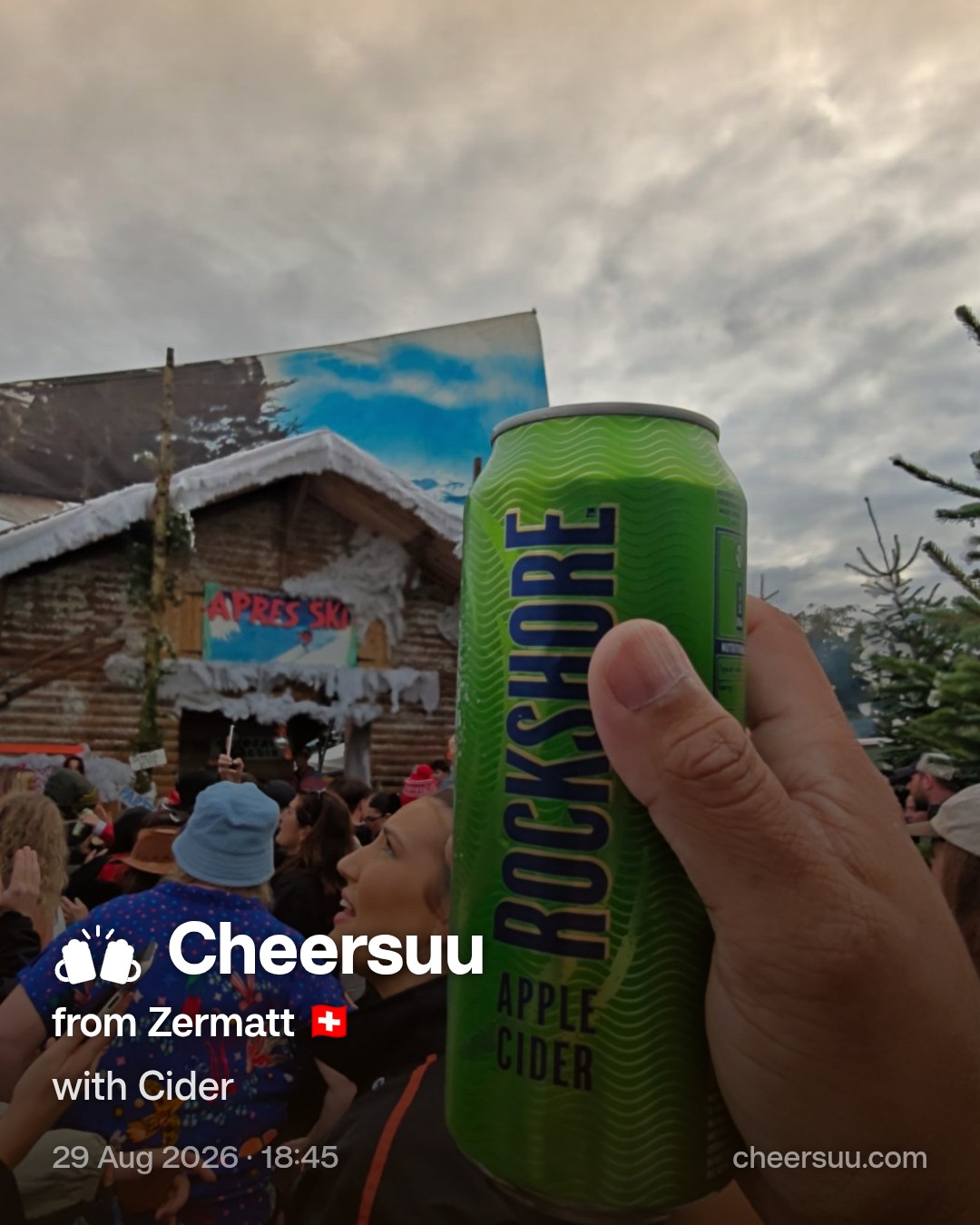 A Cheersuu from Zermatt