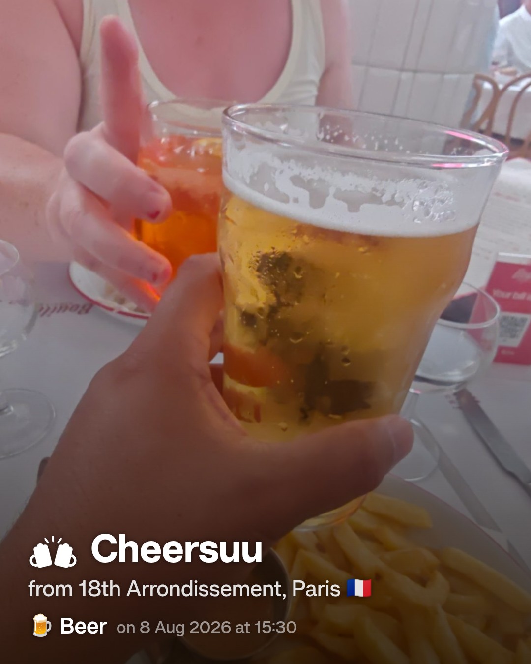 A Cheersuu from 18th Arrondissement, Paris