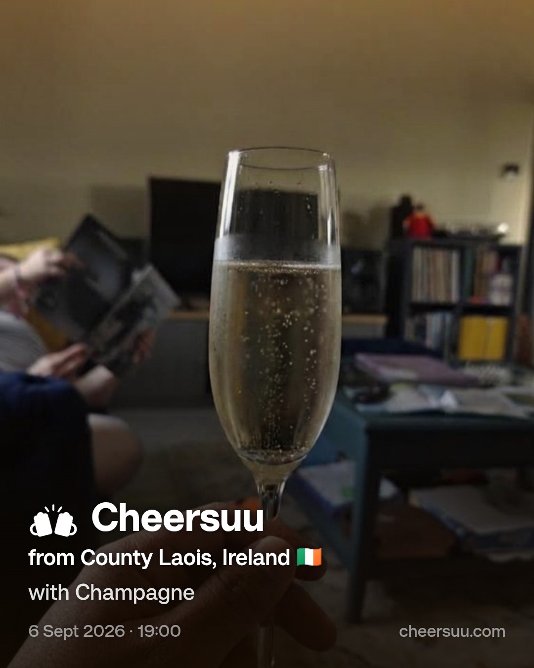 A Cheersuu from County Laois, Ireland