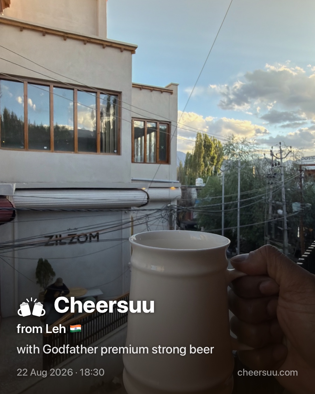 A Cheersuu from Leh