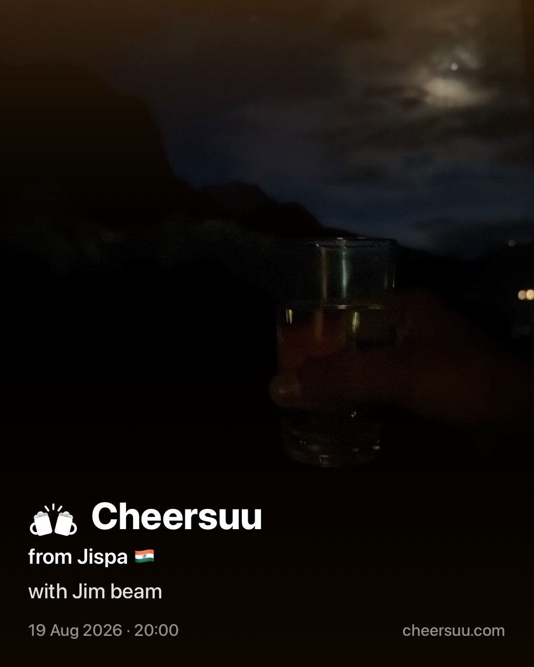 A Cheersuu from Jispa