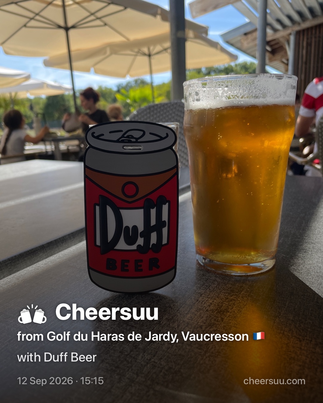 A Cheersuu from Golf du Haras de Jardy, Vaucresson