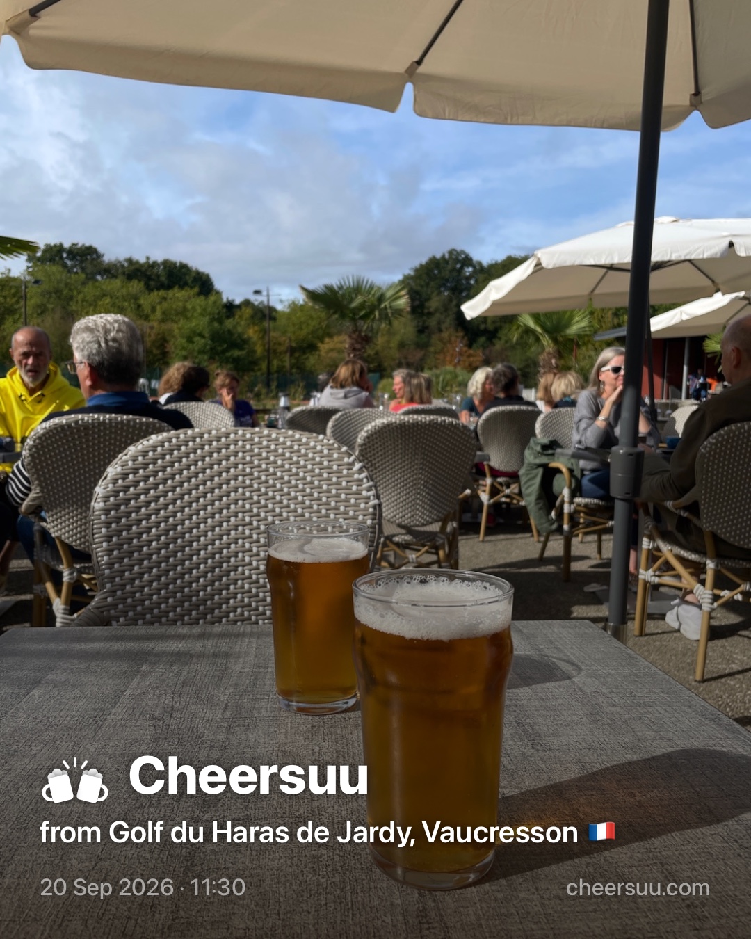 A Cheersuu from Golf du Haras de Jardy, Vaucresson
