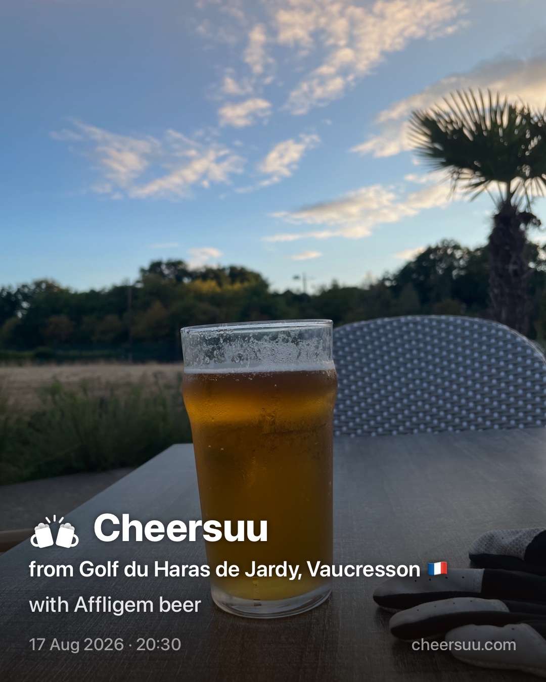 A Cheersuu from Golf du Haras de Jardy, Vaucresson