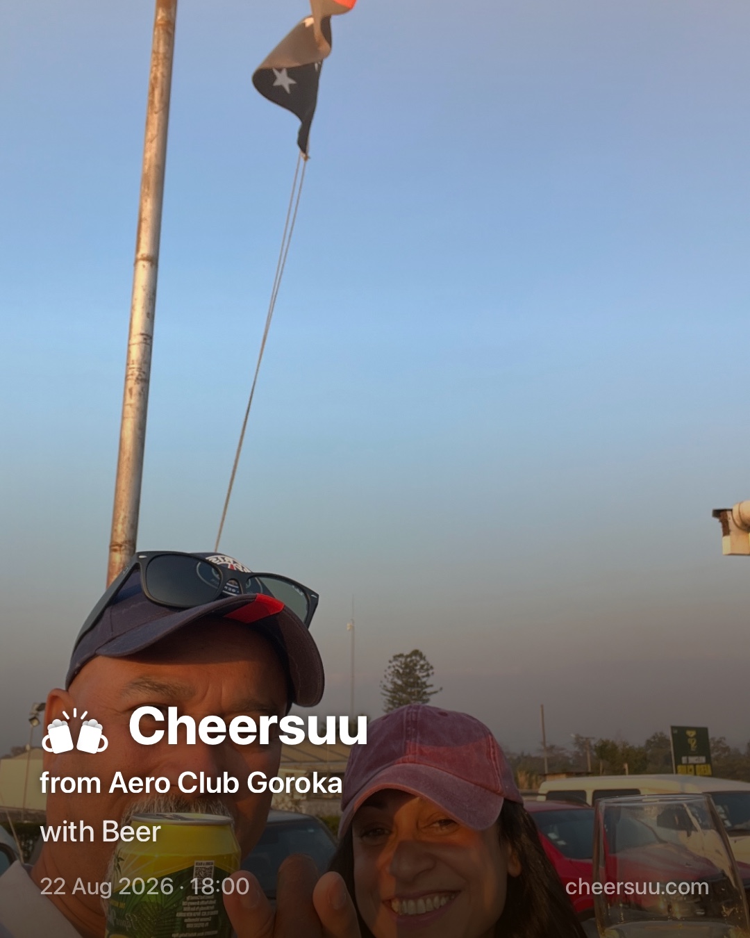 A Cheersuu from Aero Club Goroka