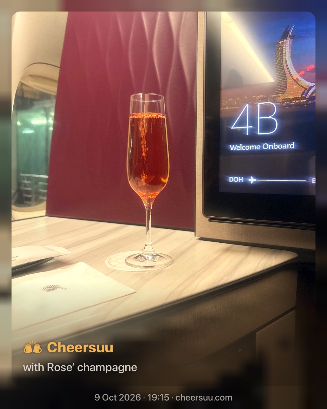 A Cheersuu sent by Cynthia
