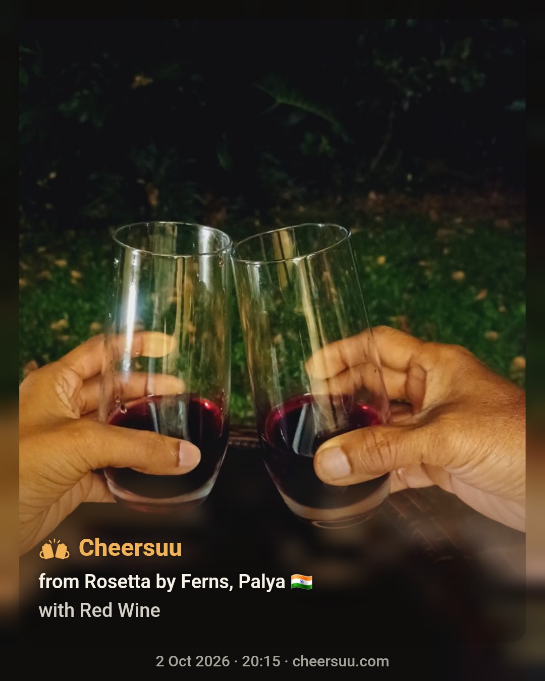 A Cheersuu from Rosetta by Ferns, Palya