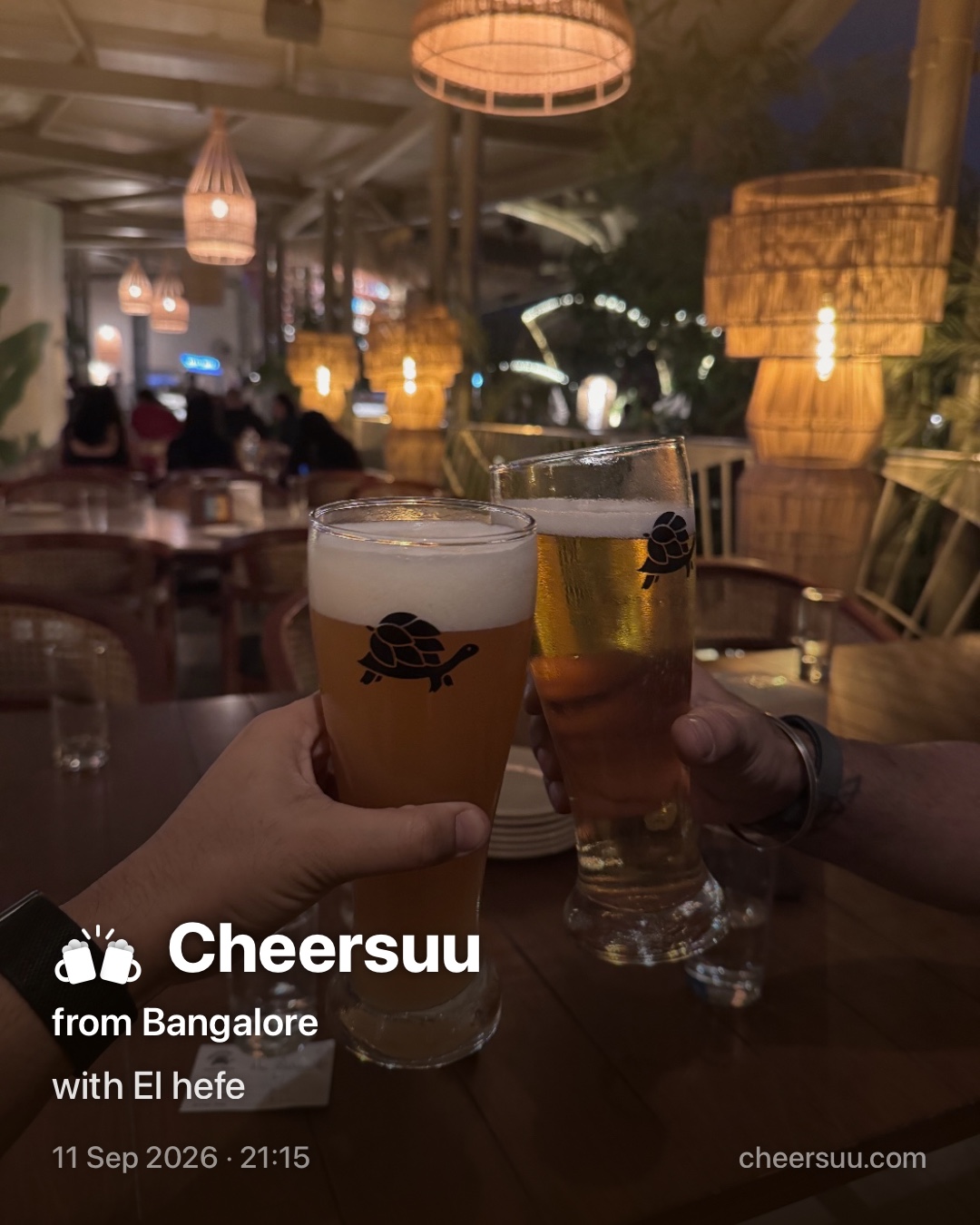 A Cheersuu from Bangalore