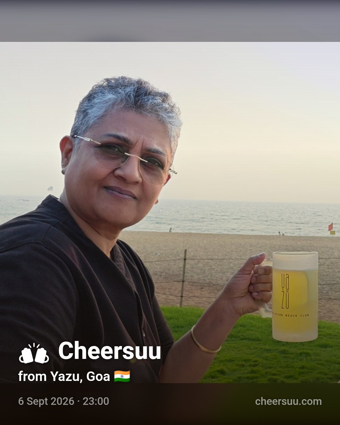 A Cheersuu from Yazu, Goa