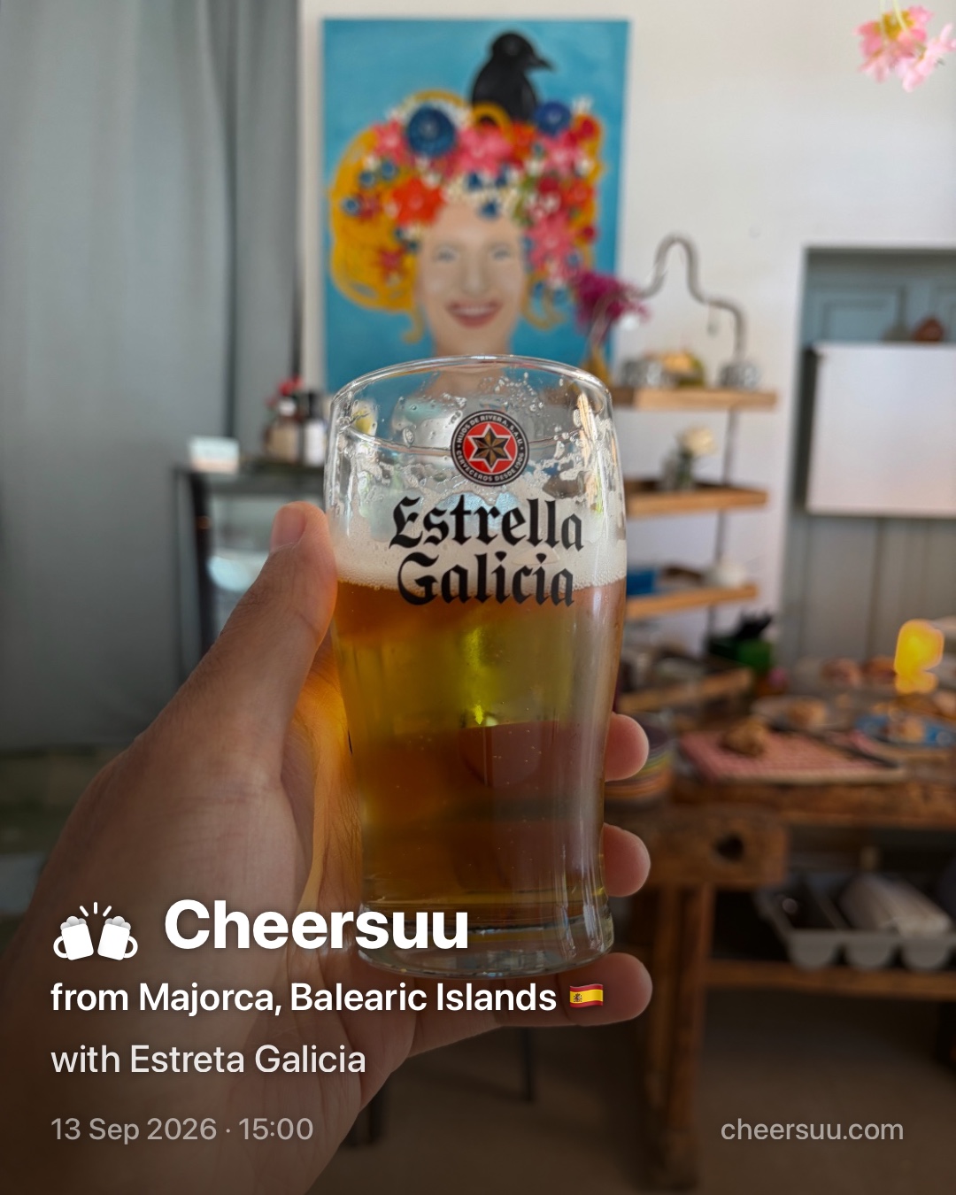 A Cheersuu from Majorca, Balearic Islands