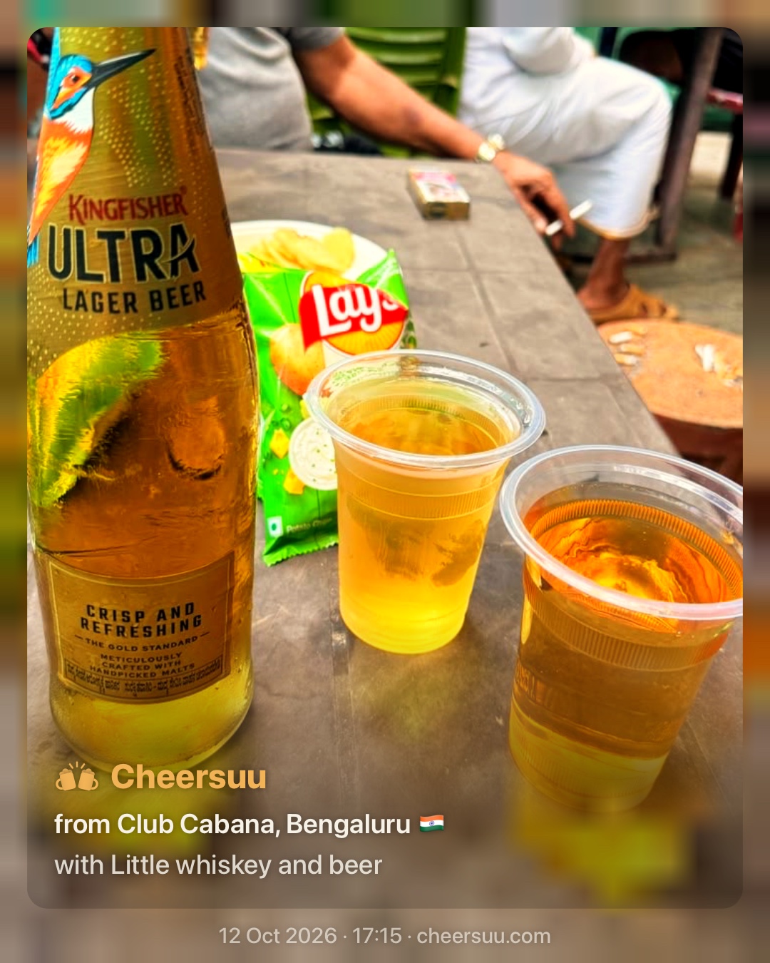 A Cheersuu from Club Cabana, Bengaluru