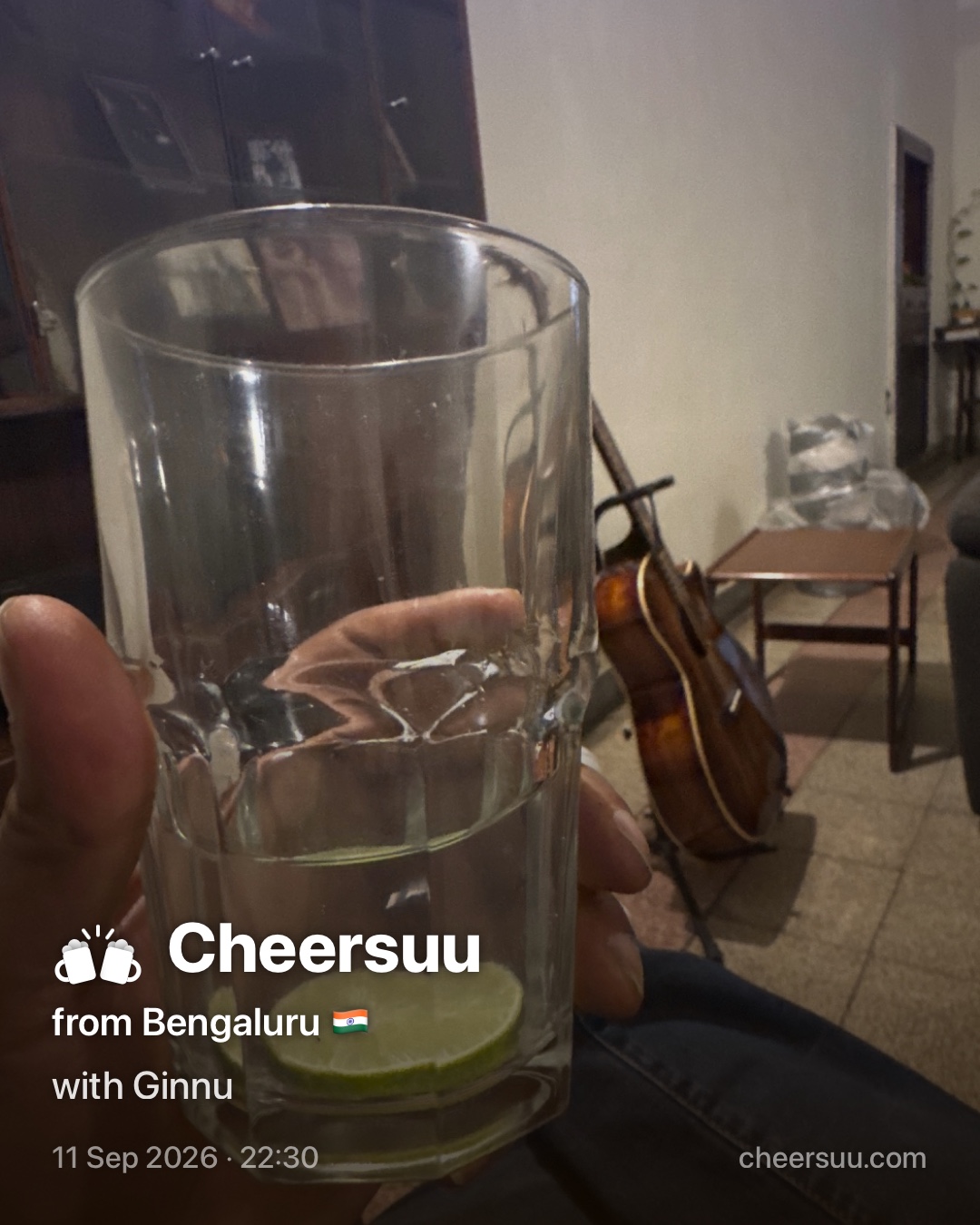 A Cheersuu from Bengaluru