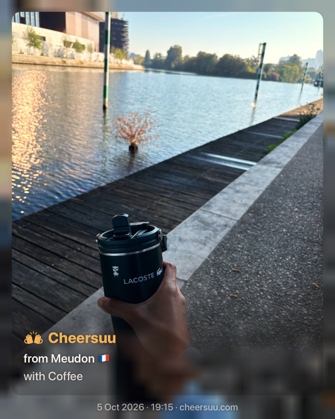 A Cheersuu from Meudon