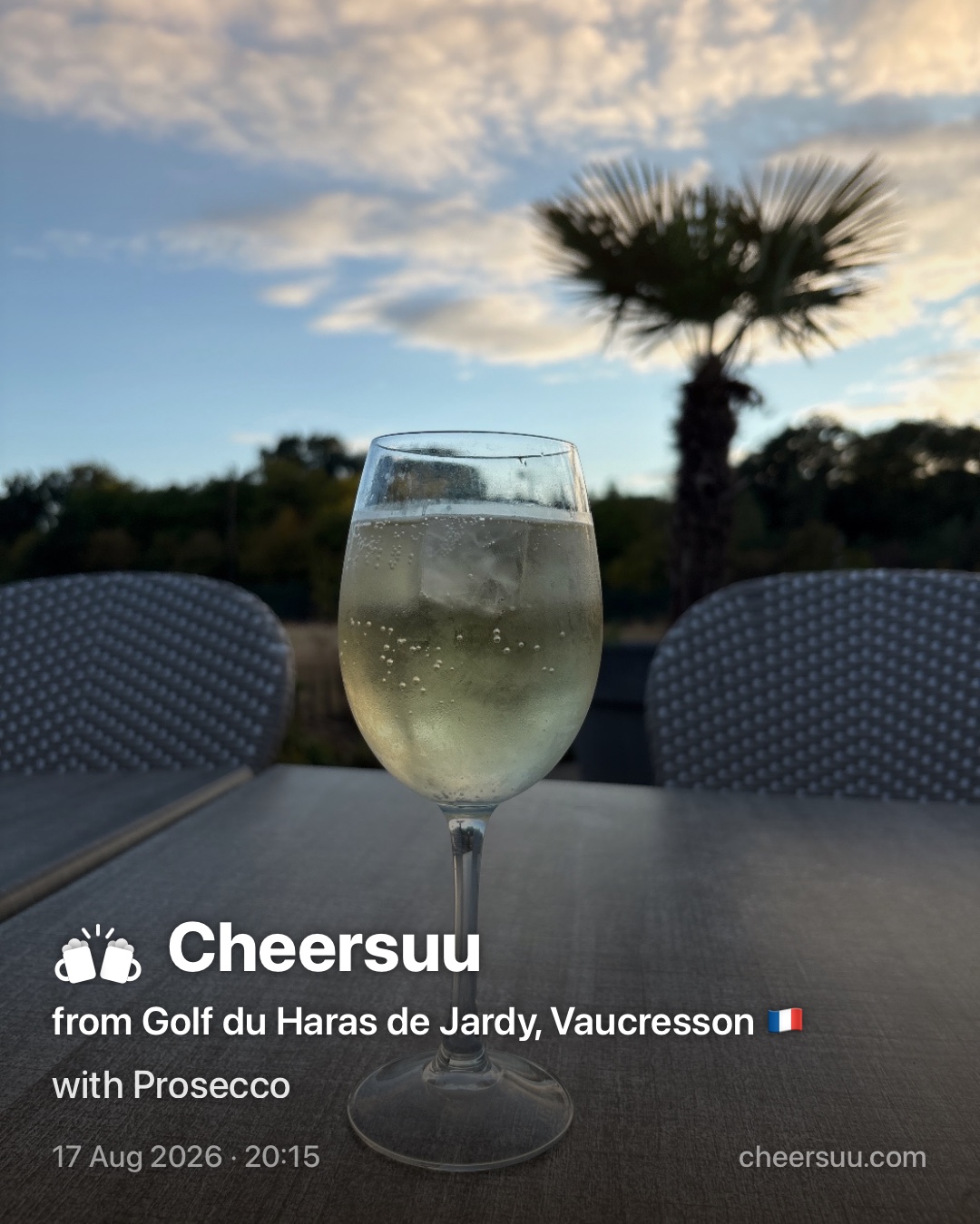 A Cheersuu from Golf du Haras de Jardy, Vaucresson