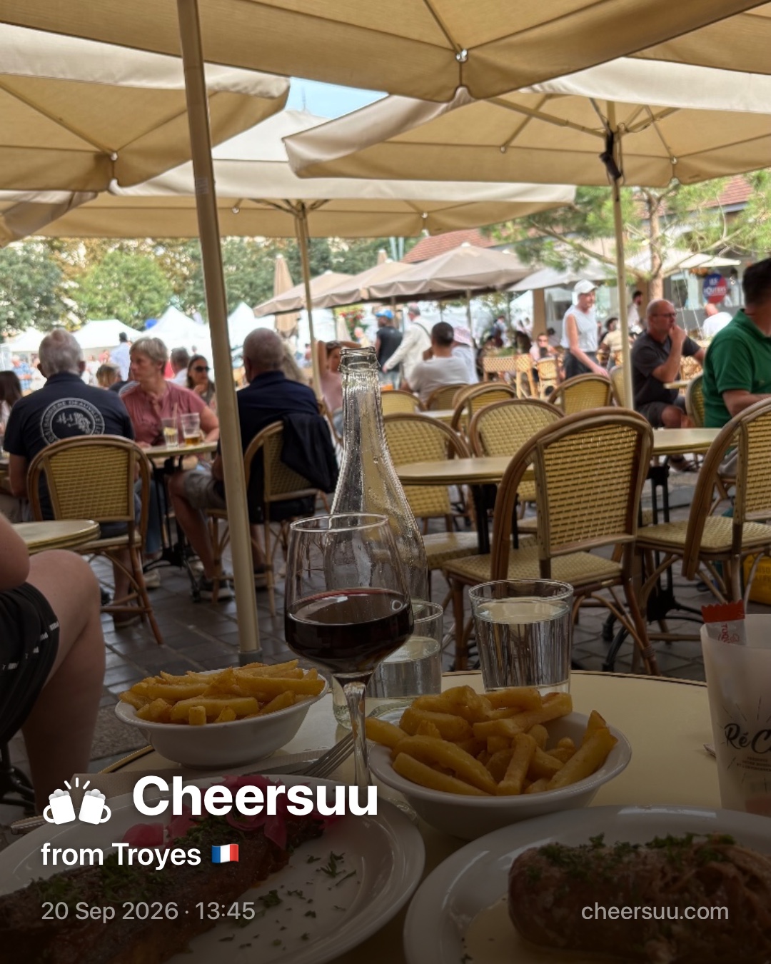 A Cheersuu from Troyes