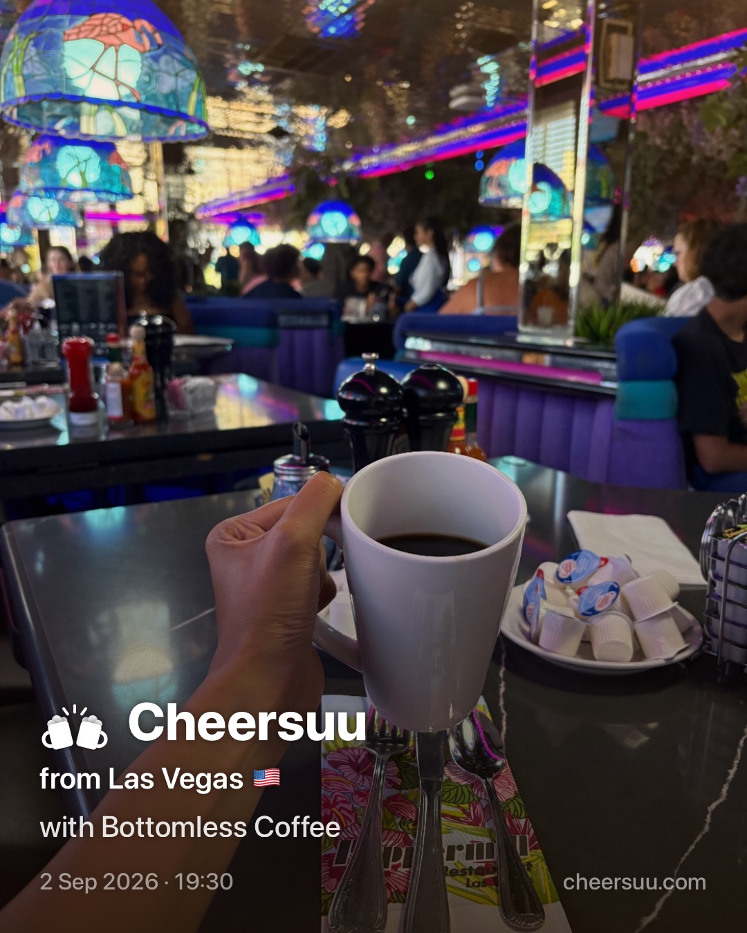 A Cheersuu from Las Vegas